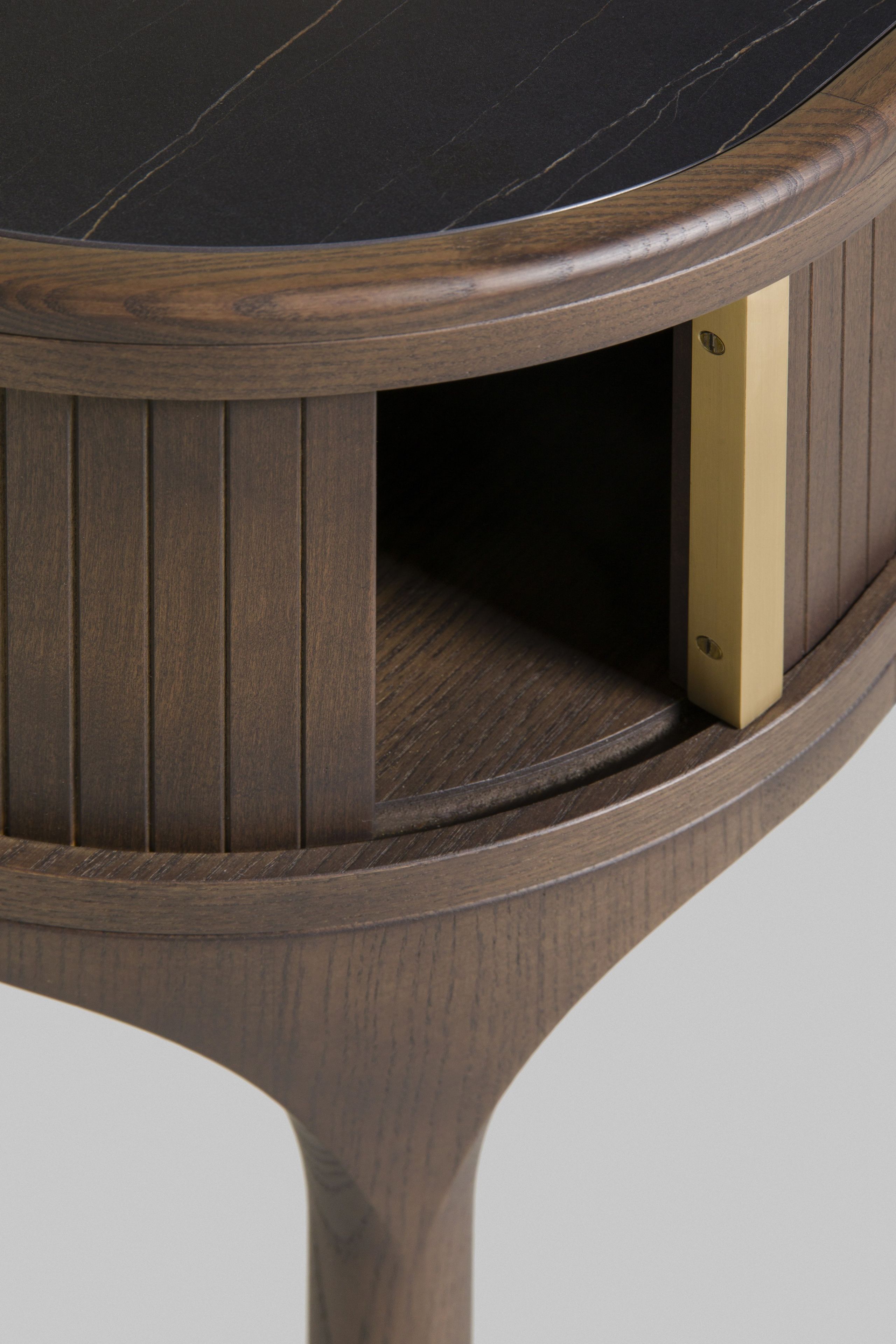 Тумбочка из ясеня с каменной столешницей Morelato Джойс ARCH-00089068 - Вид №1