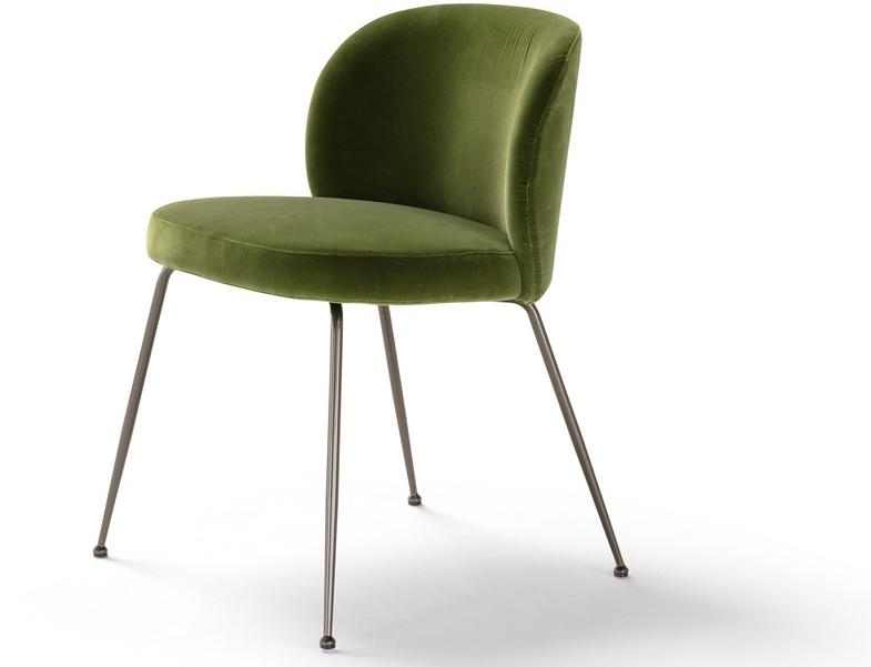 AMURA Стул из ткани или кожи с металлической основой Monnalisa Am099.332-bam - Вид №1