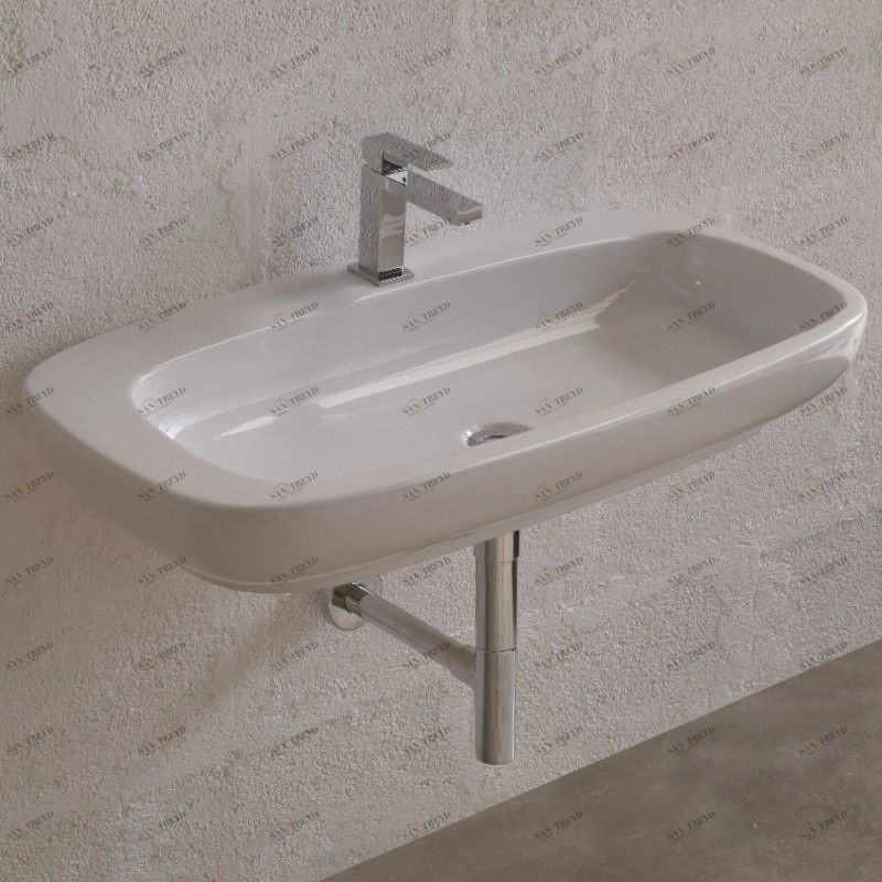 43371 Накладная раковина на столешницу  овальная Ceramica Hidra 