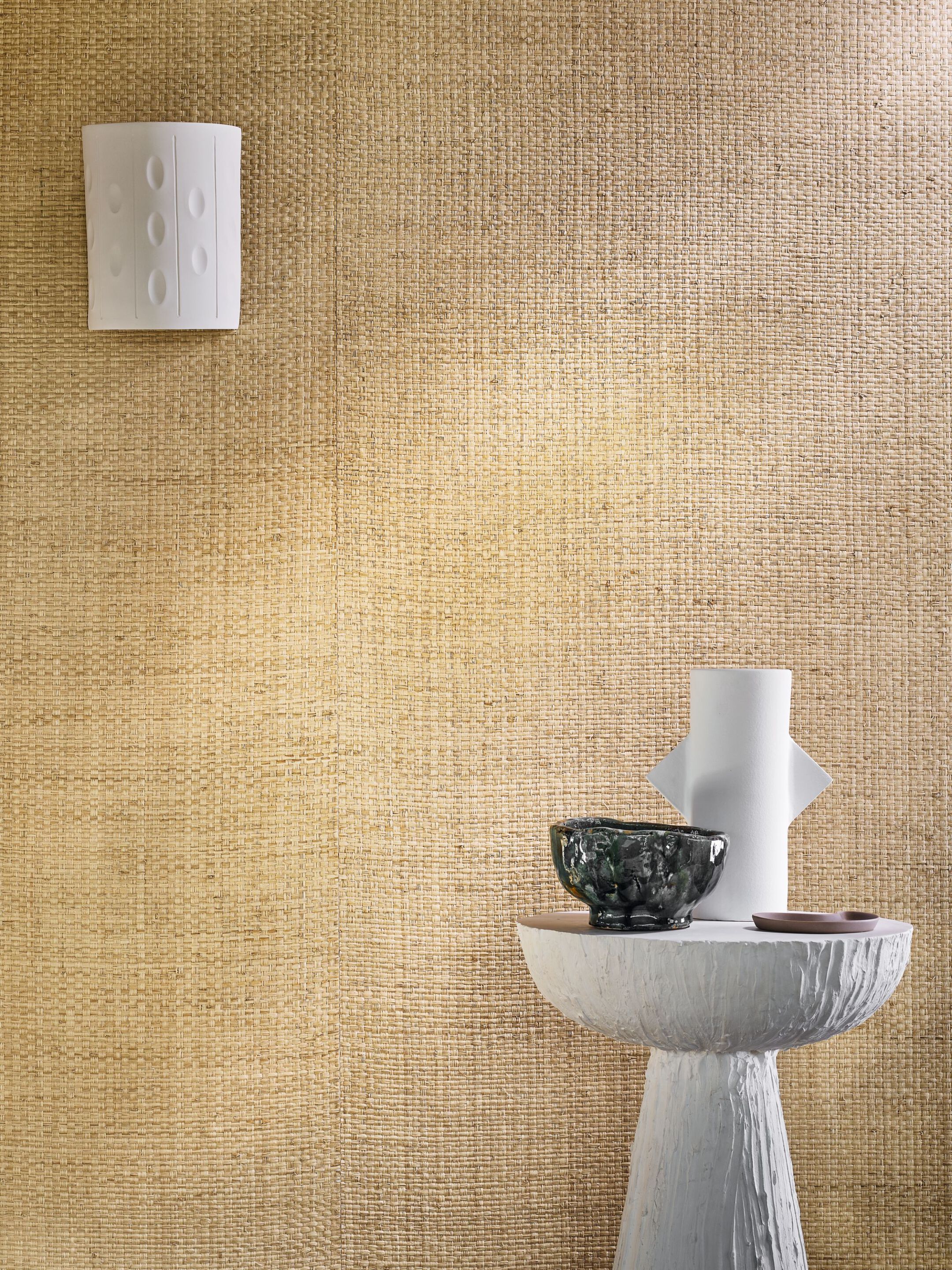 Обычная ткань для стен из рафии Casamance Solal ARCH-00049190 - Вид №1