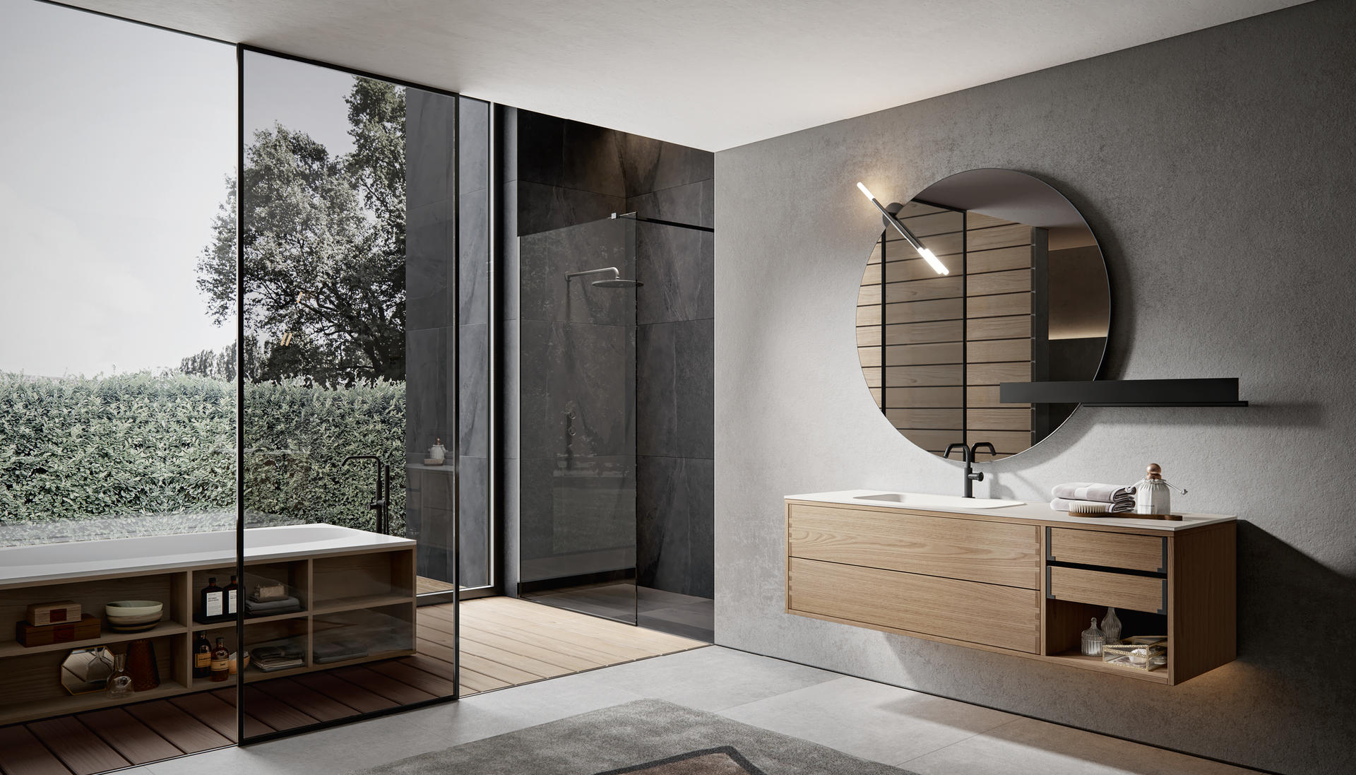 ED-ST16 Edone Книжные ванны КНИГА доступны в различных комбинациях установки  - Вид №4