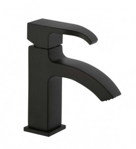 74003NEO Смеситель Niagara с донным клапаном для раковины, цвет черный матовый