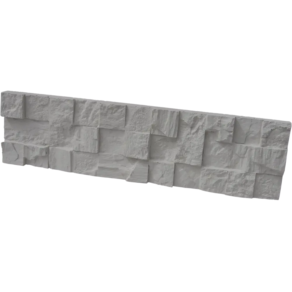 MONTE ALBA Декоративная плитка «Пикс Стоун» белая с текстурой каменной мозаики 82127096 STLM-0019938 - Вид №2