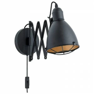 Спот настенный черный Eglo Treburley 43184 EGLO TREBURLEY 00-3891655 Черный