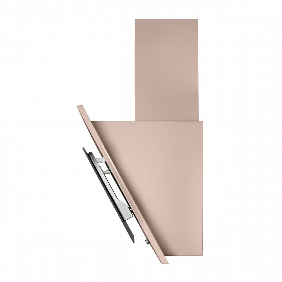 TOWER C 60 DARK BEIGE Вытяжка tower c 60 темно-бежевый/темно-бежевое стекло/ • тип: настенная• цвет: темно-бежевый• управление: кнопочное• ширина, мм: 600• полная потребляемая мощность, вт: 180• количество скоростей: 3• максимальная производительность, м3 Santreyd  - Вид №4