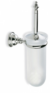 EL12(08) Stil Haus Elite, настенный стеклянный ёрш, цвет хром