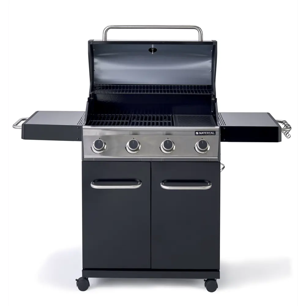Барбекю передвижное с газовыми горелками NATERIAL STLM-2071101 - Вид №2