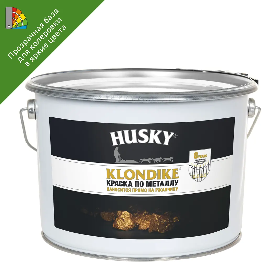 Husky Klondike - прозрачная база для колеровки металлических поверхностей 89349421 STLM-1467640