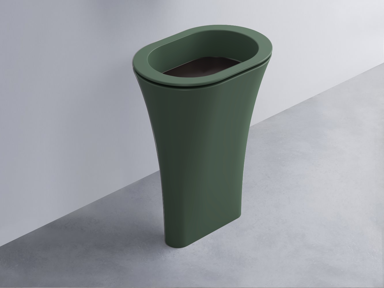 AMLA65-MU+AMPILO-LV+AMCOLO-MU Раковина Amedeo Ovale отдельностоящая cielo Enjoy + Amedeo Ceramica Cielo