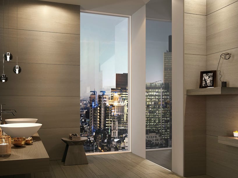 Стеклянная распашная дверь GAROFOLI Bisystem ARCH-00060514