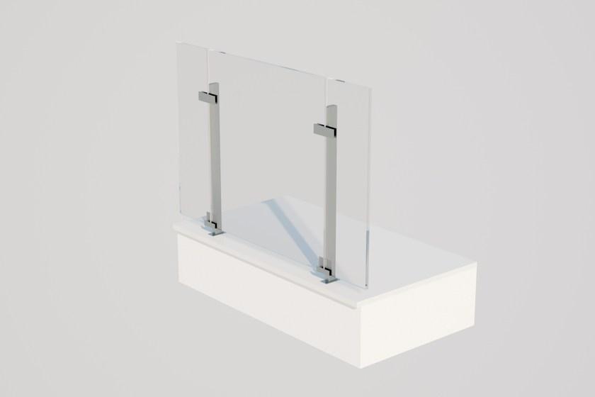 ALUSCALAE Вертикальная балюстрада из алюминия со стеклянным заполнением sun-id-1418657 - Вид №7