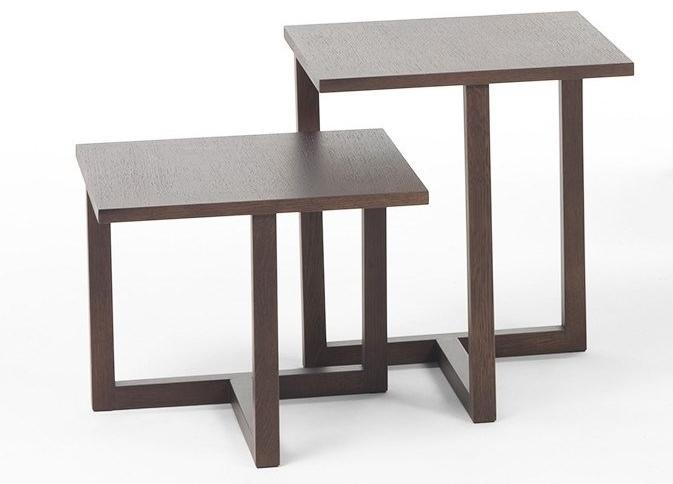 Marelli Квадратный журнальный столик из мрамора и дерева sun-id-1417191 - Вид №2