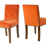 U702 Кресло Хэмптон с низкой спинкой ijlbrown  - Вид №18