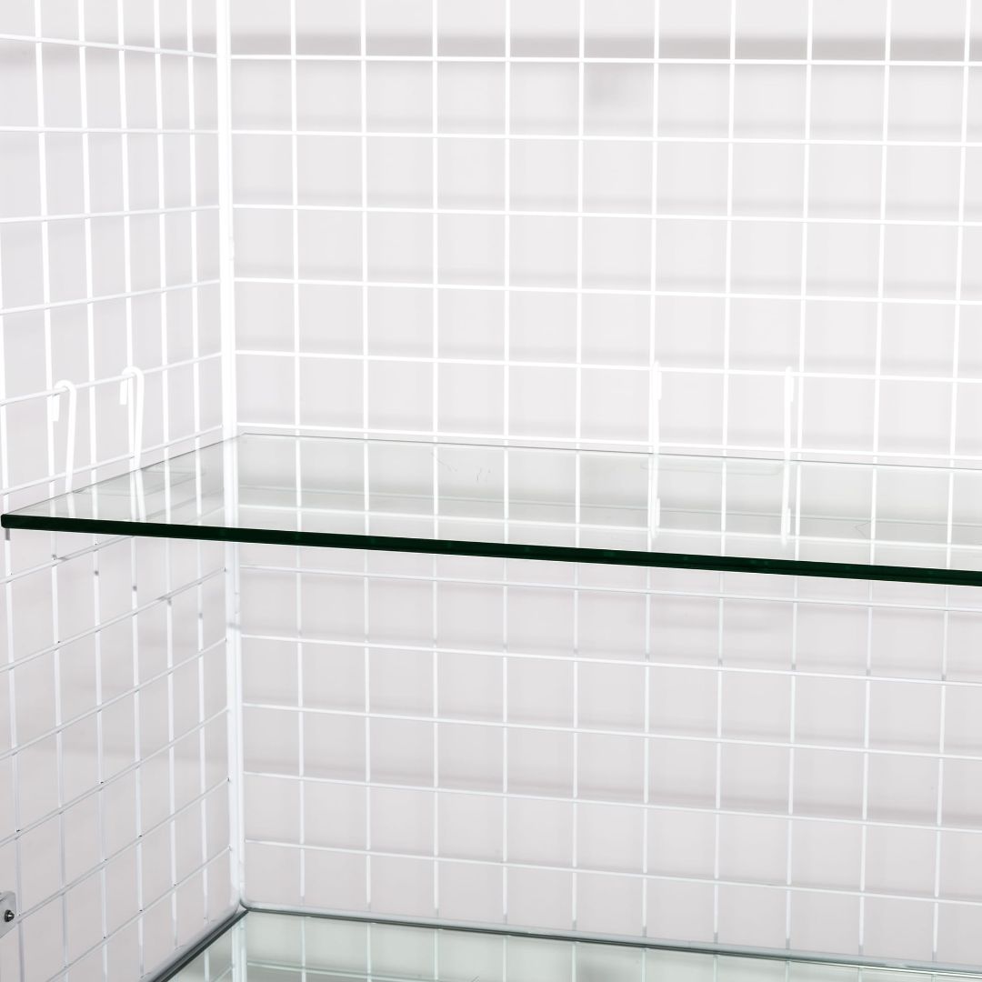 Seletti LES VOLIERES 14686 white метал.шкаф с полками книжный шкаф 113803 - Вид №1