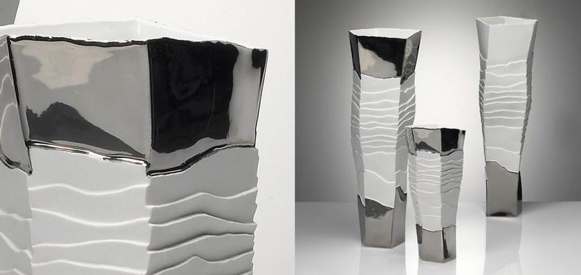 Fos Ceramiche Фарфоровая ваза Erosum Pf-09 - Вид №4