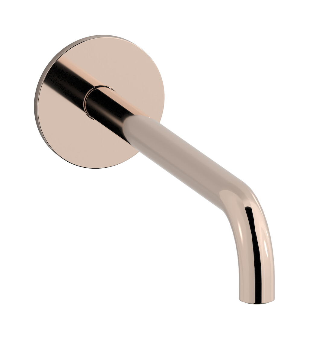 Длинный настенный излив для ванны WE ARE IB rx328rs_23 Rose Gold Reflex