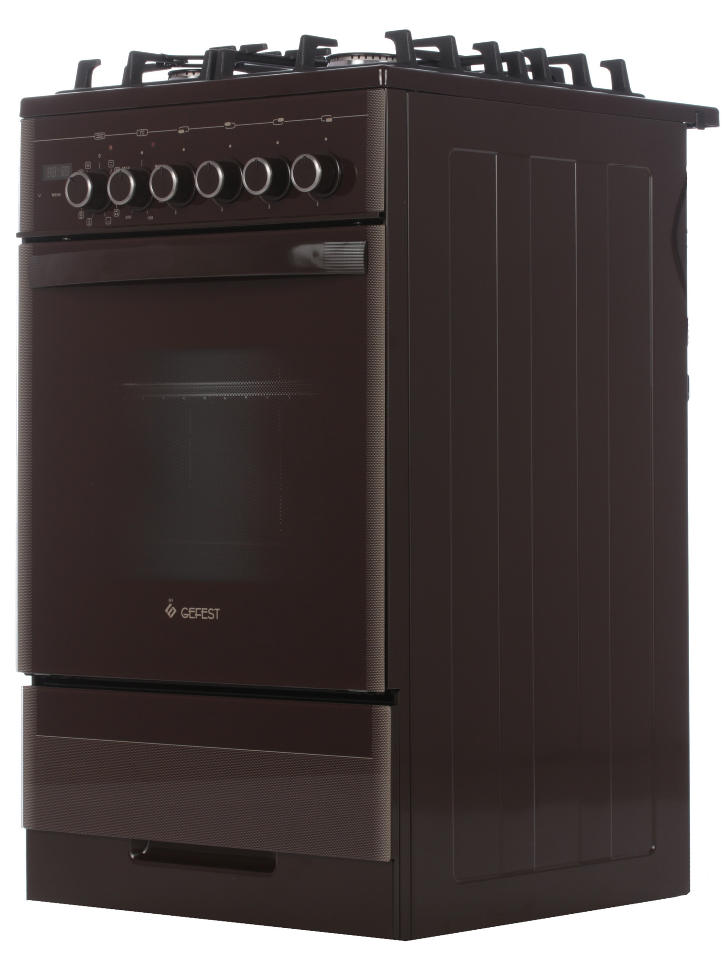 1089371 Комбинированная плита Gefest 5502-03 0045 коричневый STDN-0072737 - Вид №2