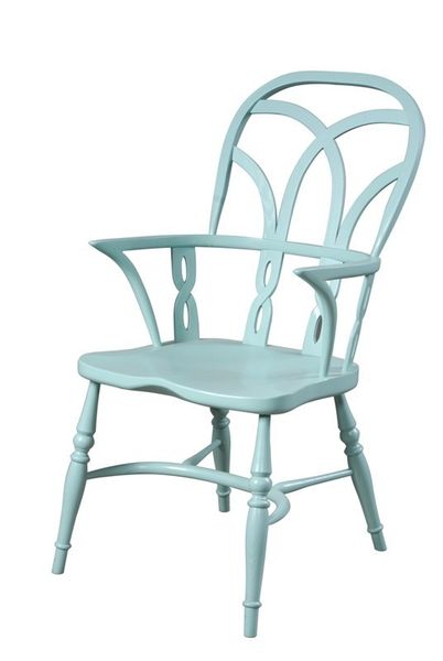 W521 Готическое кресло Interlace Windsor Arm Chair ijlbrown 
