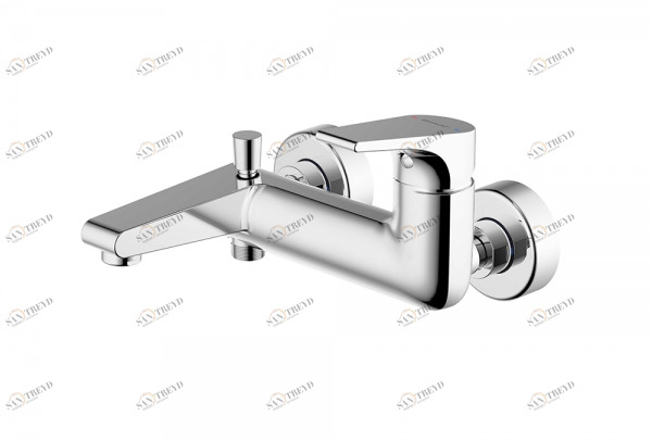 Смеситель для ванны короткий излив VEGA F6119177CP-01 bravat