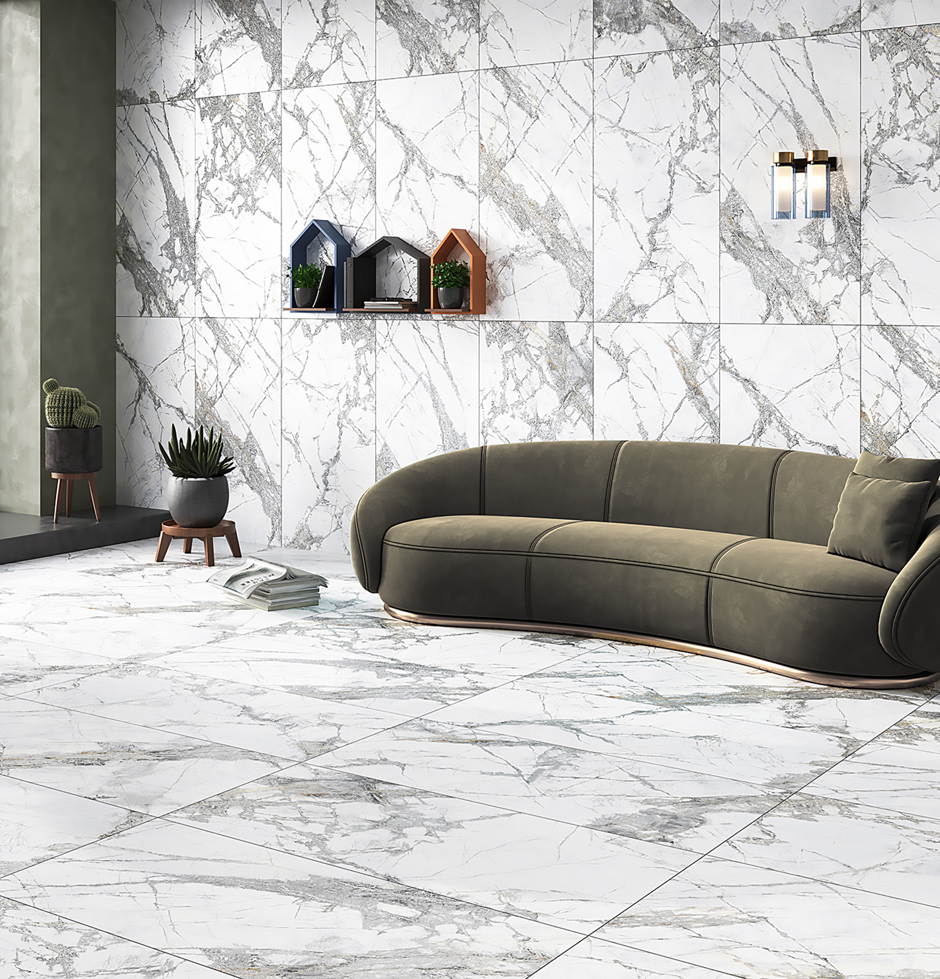 MALTA BIANCO: Элегантность в каждом сантиметре CR4018-A Arcadia Ceramica