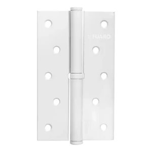 Петля карточная съемная Fuaro левая 125x75x2.5 мм сталь цвет белый 89440089 STLM-2128461