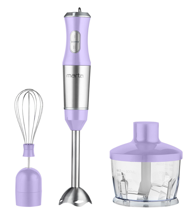 9058430 Блендер погружной MARTA MT-1565 фиолетовый STDN-0083382