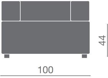 Kastel Кожаное кресло с подлокотниками Kuadra sun-id-1484036 - Вид №1