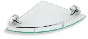 Угловая полка с ограждением Novaservis Metalia 11 0158.0 хром