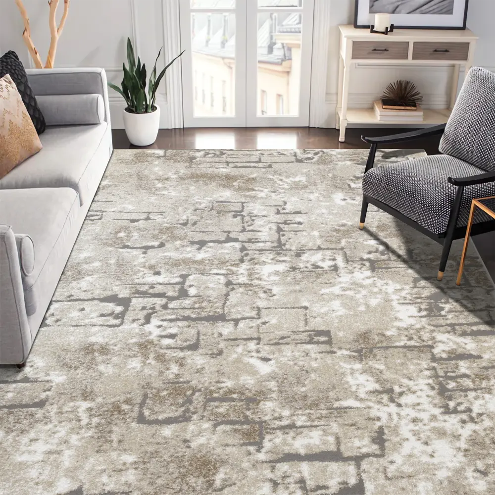 ROYALTAFT Ковер Тач 200x300 см - уютный бежевый для современного интерьера 89359427