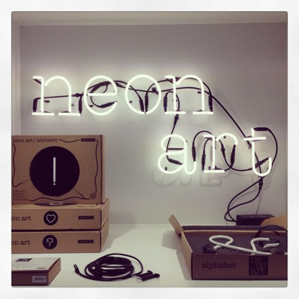 Светильник настенный прозрачный Seletti Neon Art 01422 G SELETTI  00-3882933 Белый  - Вид №2