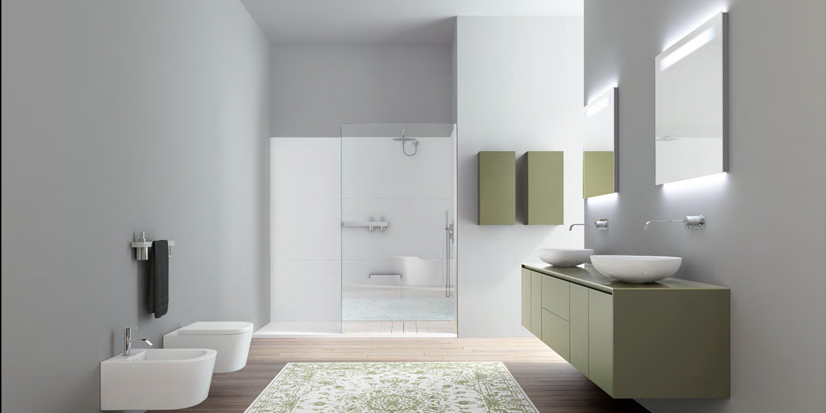 Комплект мебели №40 218,4 см Antonio Lupi PIANA Antoniolupi 40PIANA - Вид №1