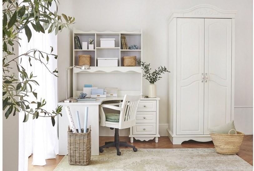 Arrediorg.it® Угловой деревянный стол с ящиками Princess 813 desk - Вид №1