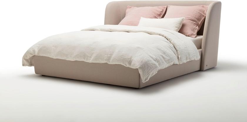 Rolf Benz Двуспальная кровать из ткани  1400  - Вид №3
