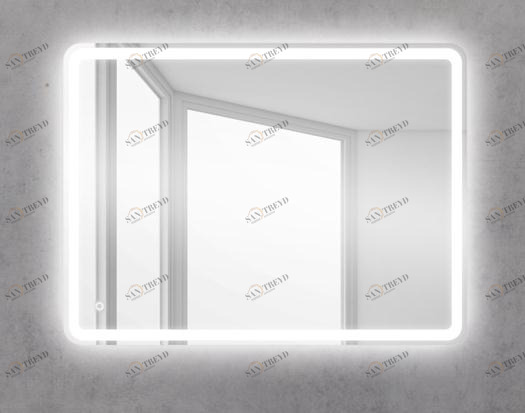 Зеркало BelBagno SPC-MAR-600-800-LED-BTN 