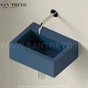 50887016 Подвесная раковина настенная прямоугольная Ceramica Flaminia Acquagrande