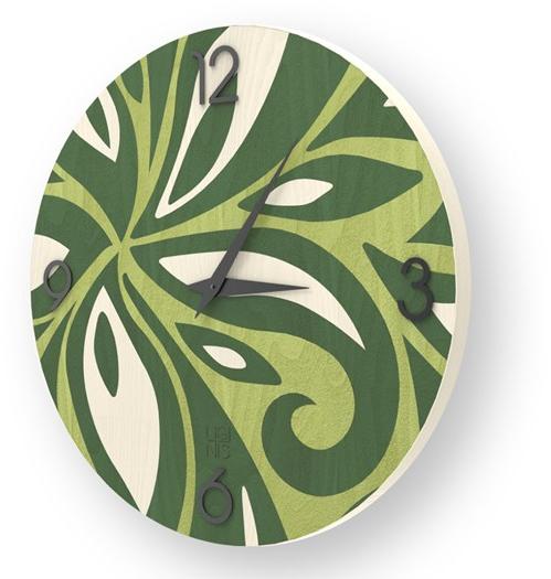 LIGNIS® Настенные часы из инкрустированного дерева Dolcevita abstract 10.006 / 10.084 - Вид №1