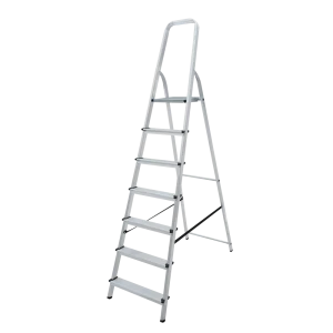 Стремянка Новая Высота Kroft 1110 7 ступеней алюминий
