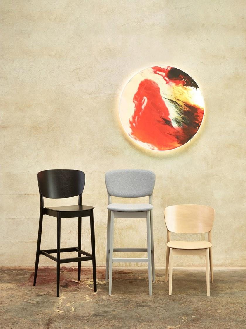 TON Стул деревянный высокий обитый Valencia 313 383 - Вид №6