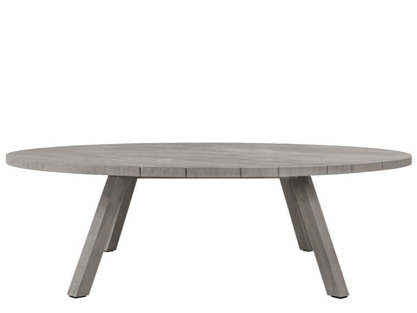 Круглый обеденный стол из тикового дерева JANUS et Cie ARCH-00093391 - Вид №1