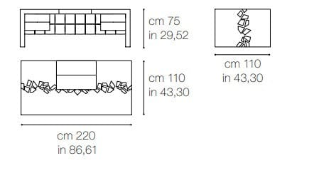 Стол с ящиками Grilli Zarafa ARCH-00071718 - Вид №3