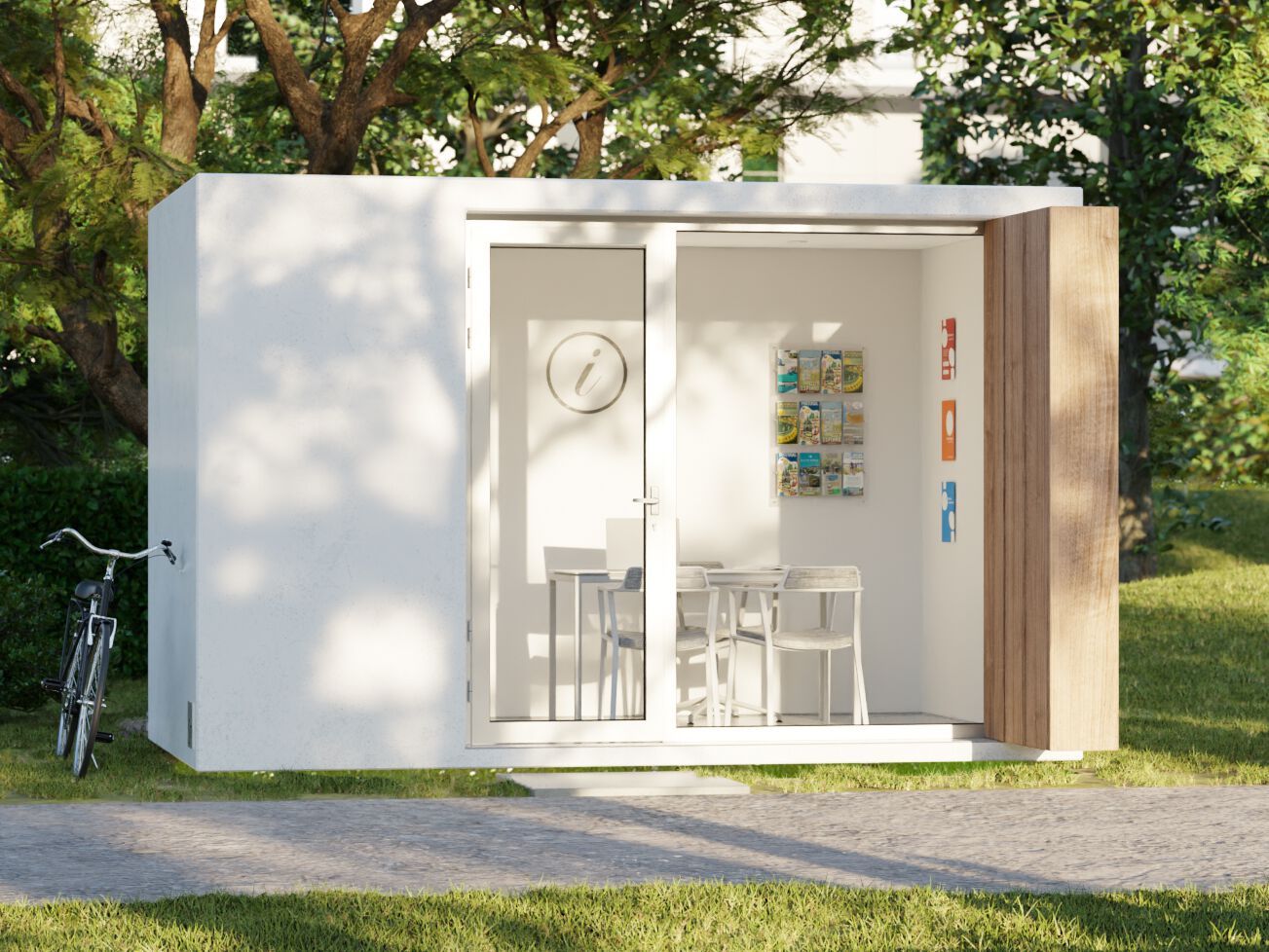 Сборная конструкция из армированного волокном бетона SIT POST ARCH-00036736