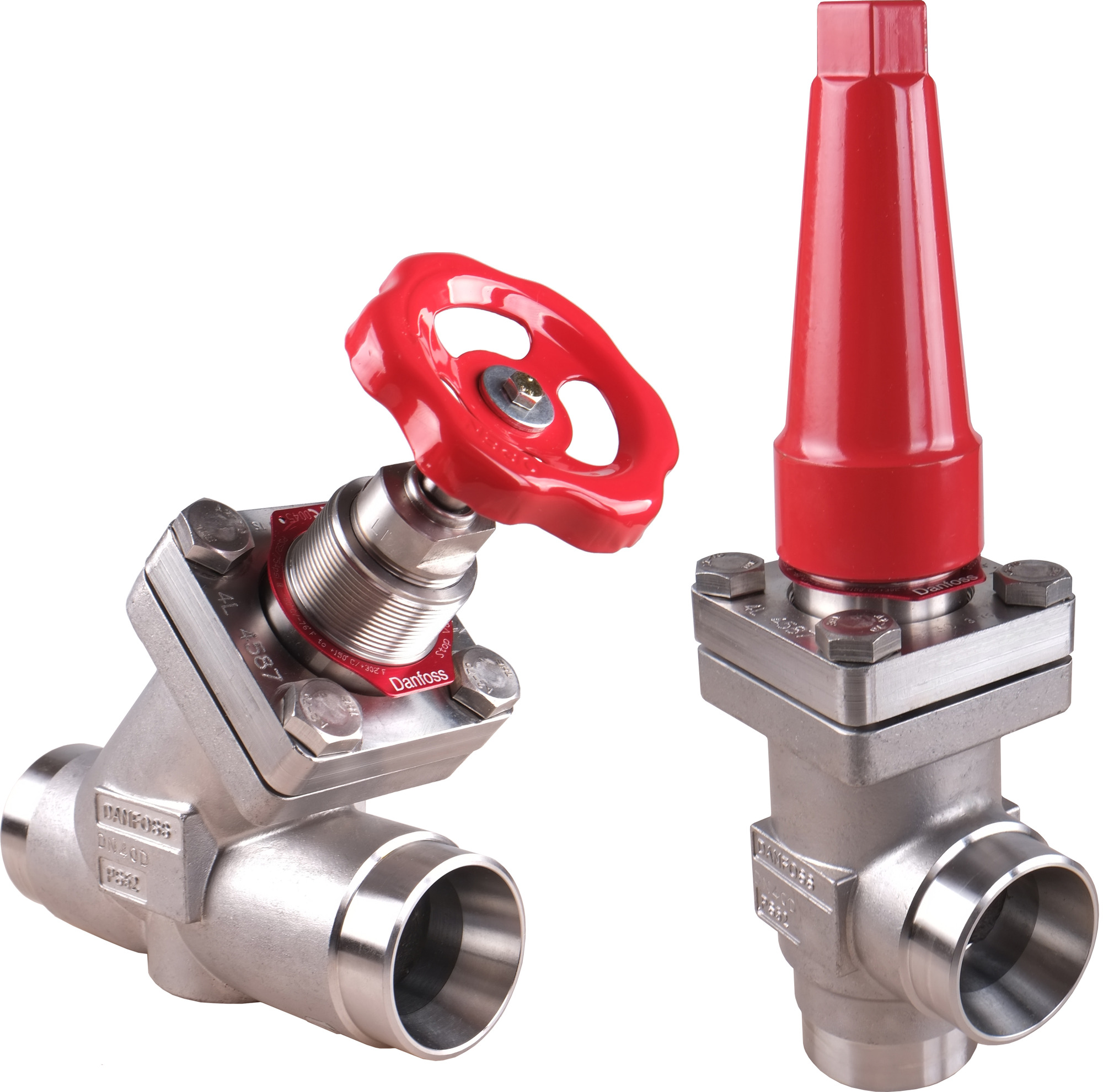 Danfoss SVA-S SS — запорные клапаны со стандартным штоком из нержавеющей стали SVA-S SS 20 D STR H-WHEEL Запорный клап 148B5379  - Вид №11