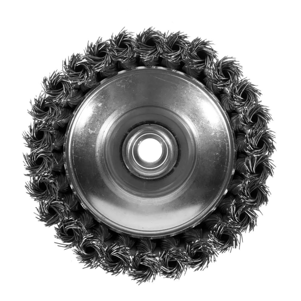 Щетка чашечная Dexter для УШМ 125 мм - эффективная очистка от ржавчины 17409890 STLM-0008093 - Вид №1