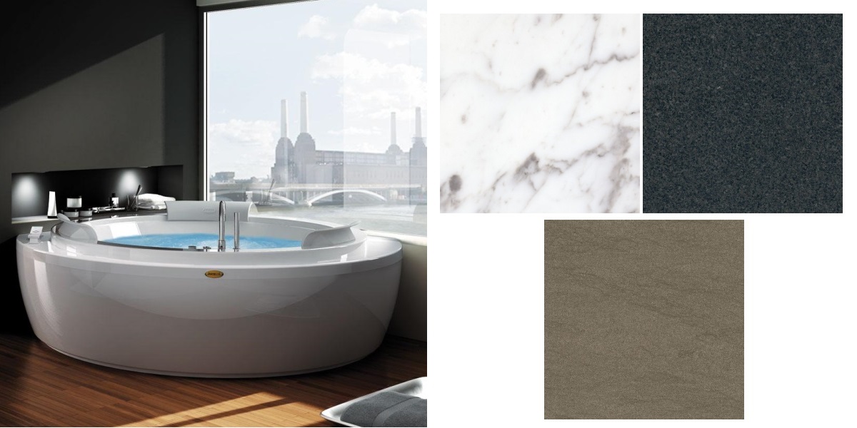 Ванна угловая с гидромассажем "TOP AQS" Nova Corner 9Q43-557A Jacuzzi 9Q43557A - Вид №1