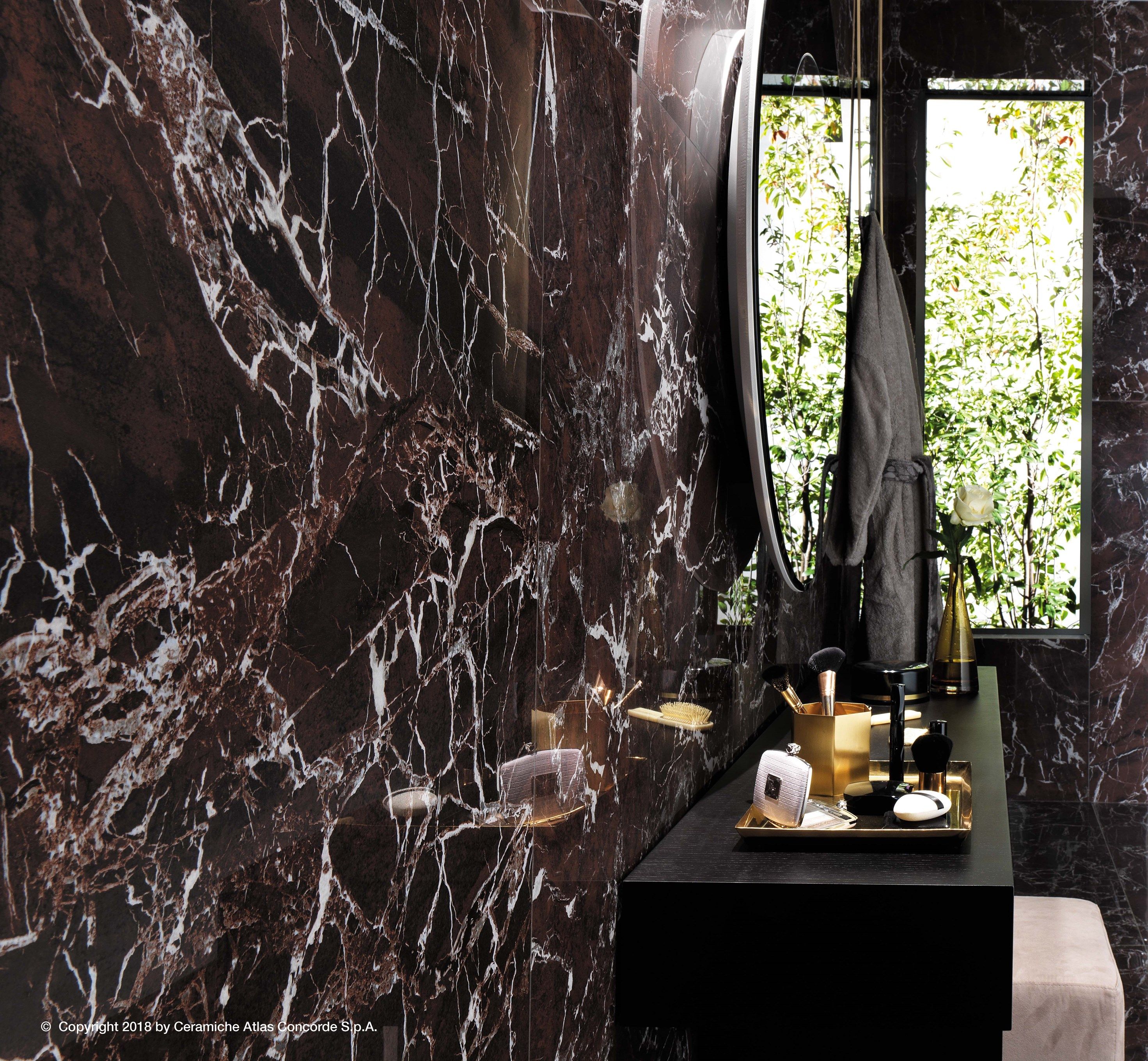 Белое керамическое покрытие с эффектом мрамора Atlas Concorde Marvel Edge ARCH-00064701 - Вид №18