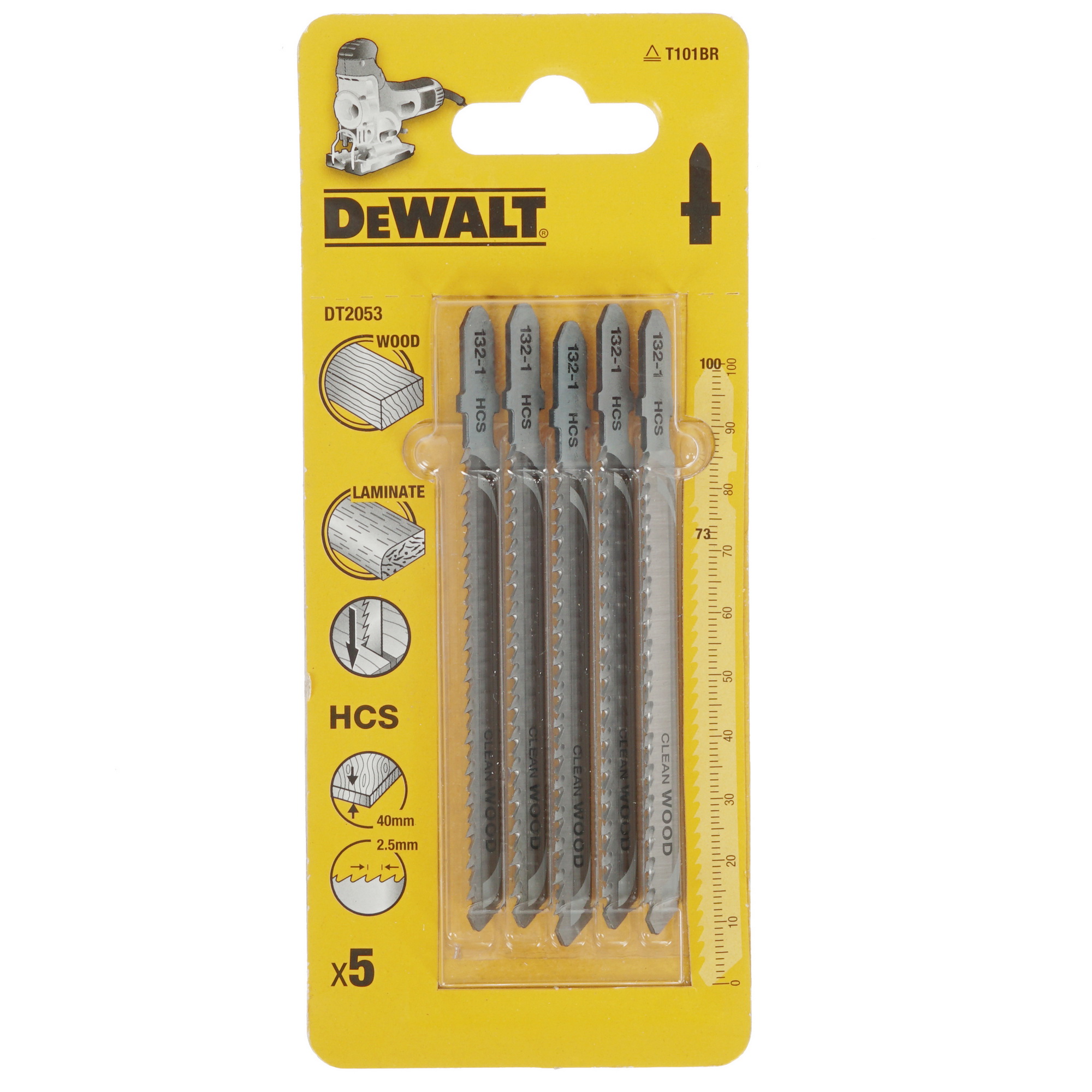 Пилки для лобзика DeWalt DT2053 5303388 STDN-0133658