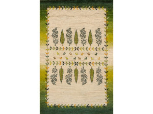 Прямоугольный шерстяной ковер