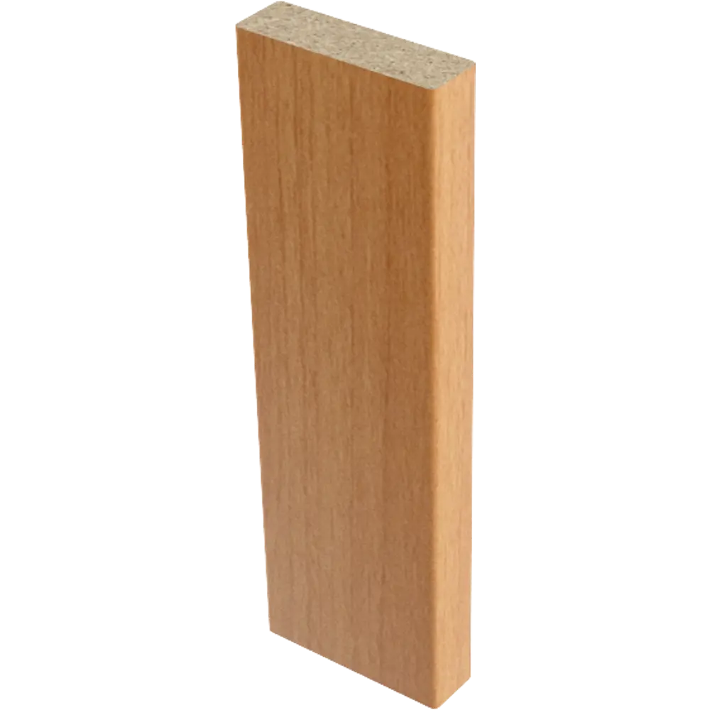 Планка притворная Verda 32x10 мм финиш-пленка. цвет миланский орех STLM-2054365