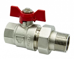 HLV-101227.№.02 Кран шаровой HLV Optima с полусгоном