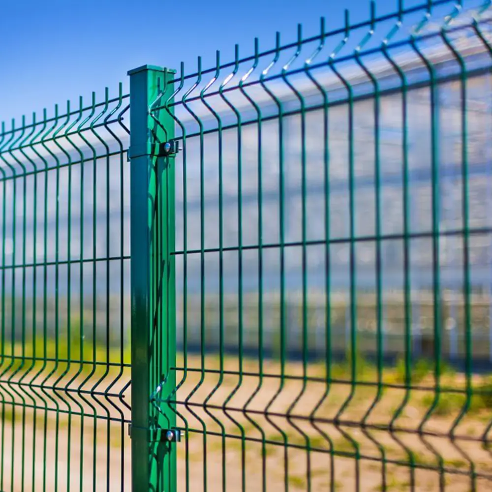 3D панель для забора Grand Line Fine 2.5x2.03 м полиэстр RAL 6005 зелёный STLM-2021790 - Вид №5